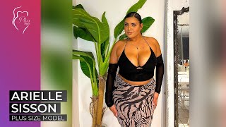 Arielle Sisson  PlusSize Curvy Model  Bio amp Facts [upl. by Nomelc]