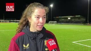 Nurija van Schoonhoven reageert op korte terugkeer in Enschede [upl. by Denten]