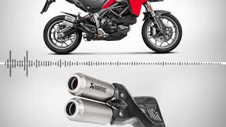 Akrapovic SOUND Ducati Multistrada 950 e 1200  1260 Enduro terminale omologato Euro 4 titanio [upl. by Haswell]