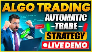 Algo Trading Live Demo  Algorooms software India  Trading For Beginners  Share Market Basics [upl. by Sennahoj]