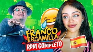 ESPAÑOLA REACCIONA a FRANCO ESCAMILLA “RPM COMPLETOquot [upl. by Mailiw]