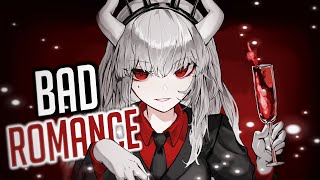 Nightcore  Bad Romance Rock Version Lyrics [upl. by Filia533]