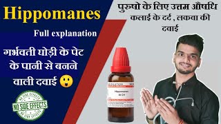 Hippomanes Homeopathic Medicine use in hindi  Hippomanes medicine benifits in hindi  wrist pain [upl. by Frederic]