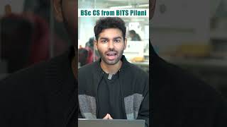 BITS Pilani BSc CS Program  Curriculum Opportunities shorts [upl. by Trill162]