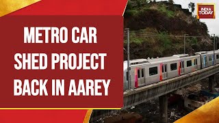 Maharashtra CM Eknath Shinde Starts With Veto To Uddhav Thackerays Aarey Car Shed Plan [upl. by Nageet]