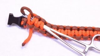 How to finish a Paracord Survival Bracelet [upl. by Ahsekam]