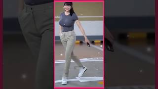 Korean girl street fashion style model fashion style beauty shorts [upl. by Kei]