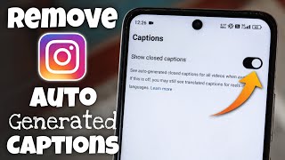 How to Remove Auto Generated Captions on Instagram [upl. by Margi]