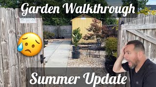 Japanese Maple and Conifer Garden Walkthrough Summer Update [upl. by Ettenwahs]