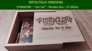 METALITALIA UNBOXING la riedizione di quotSupreme Art Of Warquot degli STORMLORD [upl. by Tegdig]