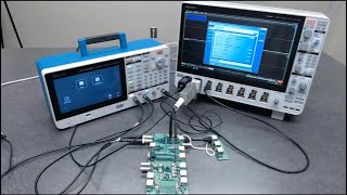 1000BASET Gigabit Ethernet Return Loss Demo [upl. by Ansilme]