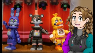 Reviewing New FNaF McFarlane Construction Sets [upl. by Atteynek]