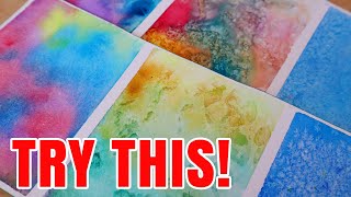 3 Fun and Easy Watercolor Techniques to Try with Kids [upl. by Lilah]