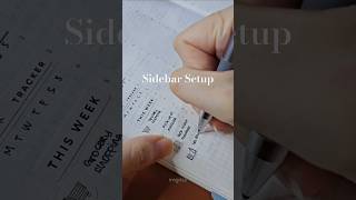 Sidebar Setup 🩶  Sterling Ink Common Planner [upl. by Eelanna]