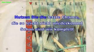 Wolf Maahn  Karussell Instrumental BV Lyrics Karaoke [upl. by Strong494]