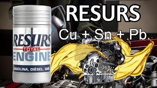 RESURS Total Engine  Aditivo Aceite RESTAURADOR [upl. by Schwinn695]