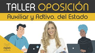 🔴 Taller GRATUITO Oposición Auxiliar y Administrativo AGE  Opoesquemas [upl. by Spears]