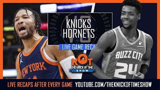 Knicks Fans Debate MIkal Bridges Negative Impact  Knicks Vs Hornets Live Postgame [upl. by Tabshey]