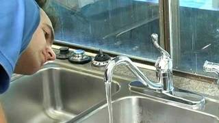 DoItYourself  How to replace a kitchen faucet [upl. by Ycnan]