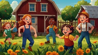 🌽 Little Farmer Song  Fun Pretend Play Song for Kids [upl. by Nagle]