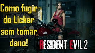 3 MANEIRAS DE PASSAR PELOS LICKERS  Resident Evil 2 remake I DICA 2 [upl. by Sheena]