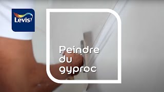 Comment peindre du gyproc [upl. by Ahsaelat]