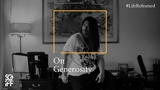 LifeReframed  JOSEPHUS TAN On Generosity  SGIFF 2014 [upl. by Notlimah]