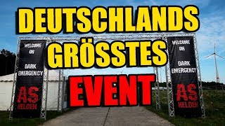 Deutschlands GRÖSSTES AIRSOFT Event Dark Emergency Dokumentation [upl. by Aicileb]