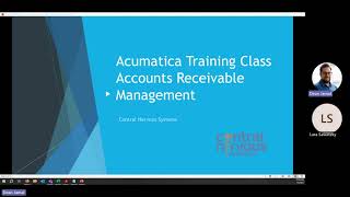 Acumatica Training Class  Accounts Receivable Review [upl. by Foss]