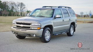 Davis AutoSports 1 OWNER 2003 Tahoe Z71 Tahoe FOR SALE [upl. by Refynnej454]