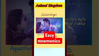 Animal kingdomclass osteichthyes easy mnemonicsneetbiologyneetmotivation education [upl. by Alliuqal]