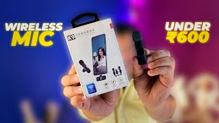 Best Wireless Mic Under ₹600 with Dual Transmitter  Specifically for Beginners  YouTube Videos [upl. by Donaugh]