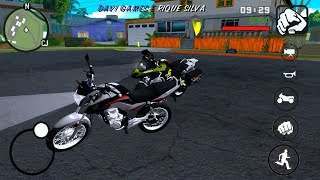 GTA SAN BRASIL COM 10 MOTOS E COM MOD DE MANOBRAS PARA ANDROID [upl. by Amalee]