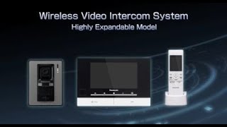 Panasonic Video Intercom System VLSWD272 Highly Expandable Series for Middle East Asia Oceania [upl. by Ylliw]