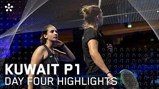 Kuwait City Premier Padel P1 Highlights day 4 women [upl. by Katzir462]