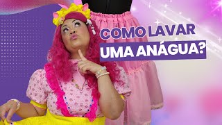 Como lavar de maneira correta a sua saia de armação anágua cosplay [upl. by Kampmann]