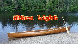 Wenonah Ultra Light Kevlar Prism Solo Canoe Test [upl. by Wentworth801]