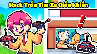 HIHA HACK BIẾN THÀNH XE ĐIỀU KHIỂN KHI CHƠI TRỐN TÌM TRONG MINECRAFTHIHA HACK TRỐN TÌM😱😖 [upl. by Calvina591]