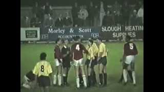 Slough Town 1 Woking 2 FA Cup 1st Rd 1989 [upl. by Wasson]