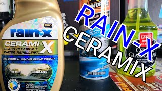 NEW Rain X Ceramix Glass Cleaner  Review [upl. by Anum]