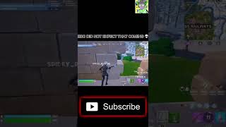 bro did not expect that coming 💀 gaming funny fortnite shorts [upl. by Einnej]