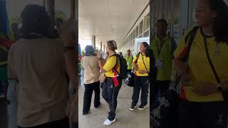 Vanuatu have landed at Honiara international Airport  solomon islands pacific games 2023 highlights [upl. by Lek]