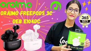 Oraimo Freepods3C OEB E104DC review 🎧🎵 anbanglamedia6310 oraimo viralvideo tech rewiew tws [upl. by Wise]