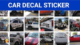 Car Decal Sticker Clients from different Places [upl. by Maddocks]