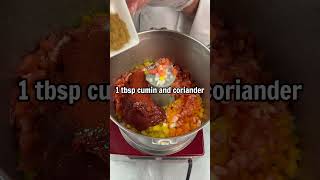 EGYPTIAN STYLE CHICKEN Shorts ChefsDoor Halal Shawarma Arab Food Cairo Mississauga [upl. by Ycart354]