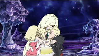 Every Lusamine hug from the Pokémon anime dub [upl. by Burkhard]