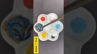 Color Mixing  How to mix color colormixing paintmixing primarycolours asmr art [upl. by Pik]