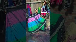 Multi color  cotton sarees ₹550ship 6299249955 tiedye cottonfabric halloween [upl. by Myrt285]