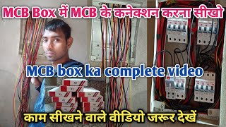 MCB Box Mein MCB Ke Connection Kaise KarenMCB Box Ke Complete Connection Kaise KarenMCB Connection [upl. by Edgar]