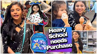 Prasi First Day School Big Trending Gadgets Shopping👛Mom amp Daughter Selection 💕Tension ஆன Roma 😭 [upl. by Flemming]